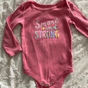 Smart & Strong Baby Shirt